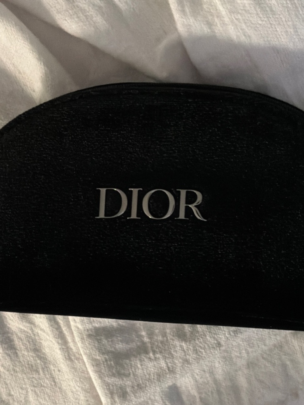 Dior Black Makeup Pouch